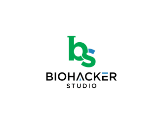 Biohacker Studio logo design by haidar