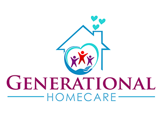 Generational Homecare logo design by 3Dlogos