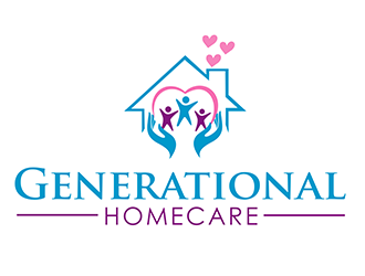 Generational Homecare logo design by 3Dlogos