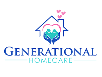 Generational Homecare logo design by 3Dlogos