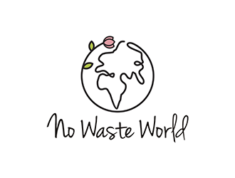 No Waste World logo design by logolady