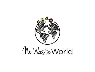 No Waste World logo design by logolady