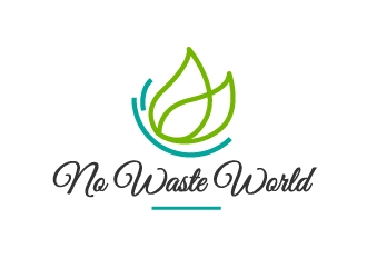 No Waste World logo design by dasigns