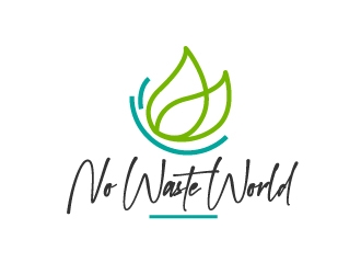 No Waste World logo design by dasigns