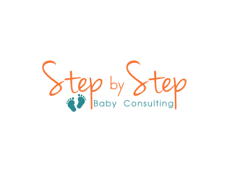 Step by Step Baby Consulting logo design by Landung