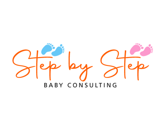 Step by Step Baby Consulting logo design by ingepro