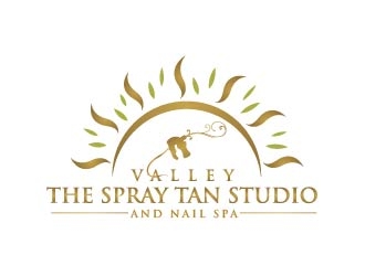 The Valley Spray Tan Studio and Nail Spa logo design by usef44