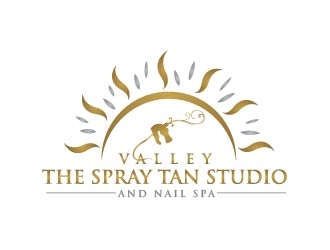 The Valley Spray Tan Studio and Nail Spa logo design by usef44