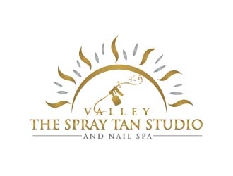 The Valley Spray Tan Studio and Nail Spa logo design by usef44