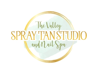 The Valley Spray Tan Studio and Nail Spa logo design by aryamaity