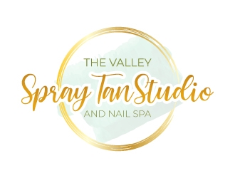 The Valley Spray Tan Studio and Nail Spa logo design by aryamaity
