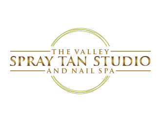 The Valley Spray Tan Studio and Nail Spa logo design by done