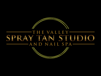 The Valley Spray Tan Studio and Nail Spa logo design by done