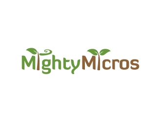 Mighty Micros logo design by jaize