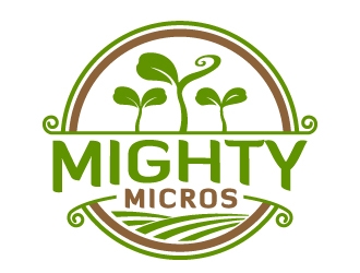 Mighty Micros logo design by jaize