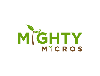 Mighty Micros logo design by fastsev