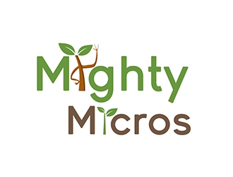 Mighty Micros logo design by PrimalGraphics