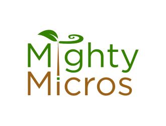 Mighty Micros logo design by bricton