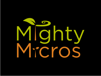 Mighty Micros logo design by bricton