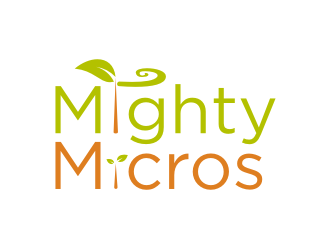 Mighty Micros logo design by bricton