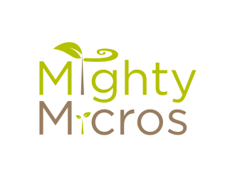 Mighty Micros logo design by bricton