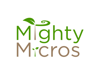 Mighty Micros logo design by bricton