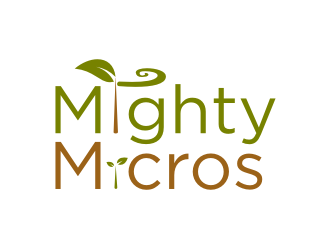 Mighty Micros logo design by bricton