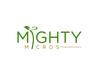 Mighty Micros logo design by haidar
