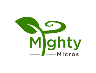 Mighty Micros logo design by haidar