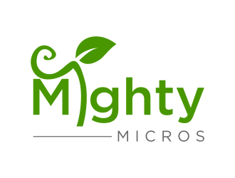Mighty Micros logo design by haidar