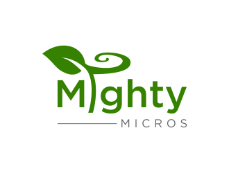 Mighty Micros logo design by haidar