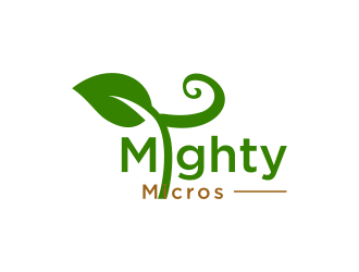 Mighty Micros logo design by haidar