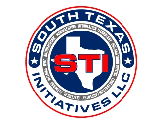 South Texas Initiatives LLC logo design by aura