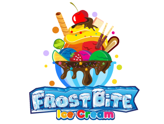 Frostbite Ice Cream logo design by akupamungkas