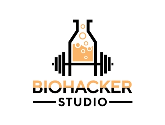 Biohacker Studio logo design by Roma