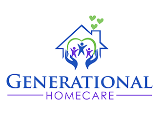 Generational Homecare logo design by 3Dlogos
