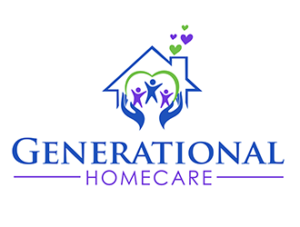 Generational Homecare logo design by 3Dlogos