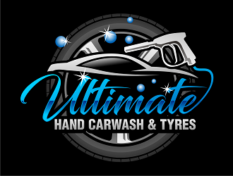 Ultimate Hand Carwash & Tyres logo design by haze
