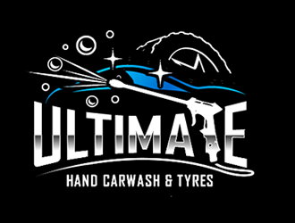 Ultimate Hand Carwash & Tyres logo design by Coolwanz