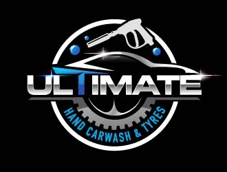 Ultimate Hand Carwash & Tyres logo design by Sorjen