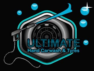 Ultimate Hand Carwash & Tyres logo design by chumberarto