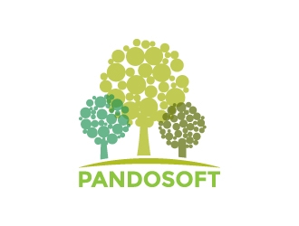 Pandosoft logo design by aryamaity