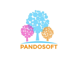 Pandosoft logo design by aryamaity