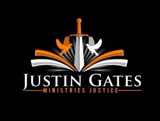 Justin Gates Ministries    Justice | Mercy | Humility   Micah 6:8 logo design by AamirKhan