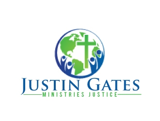 Justin Gates Ministries    Justice | Mercy | Humility   Micah 6:8 logo design by AamirKhan