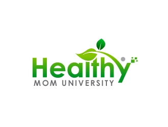 Healthy Mom University logo design by uttam