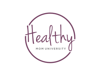 Healthy Mom University logo design by bricton