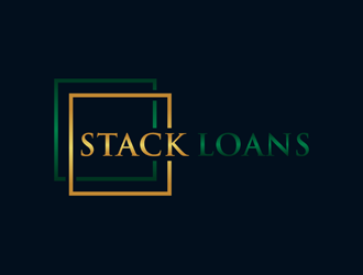 Stack Loans logo design by alby