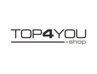 TOP4YOU.shop logo design by langitBiru