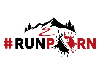 Runporn - RUNPORN or #RUNPORN Logo Design - 48hourslogo